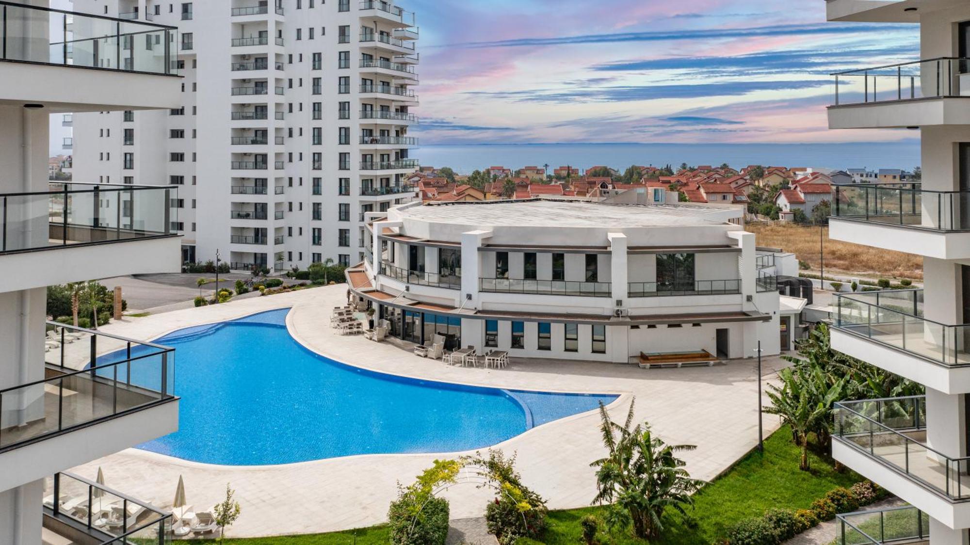 Terra Apartments In Caesar Blue Resort, Fixed Lunch Till 3Pm, Gym, Heated Pool, Sauna, Kids Club Rizokarpaso Экстерьер фото